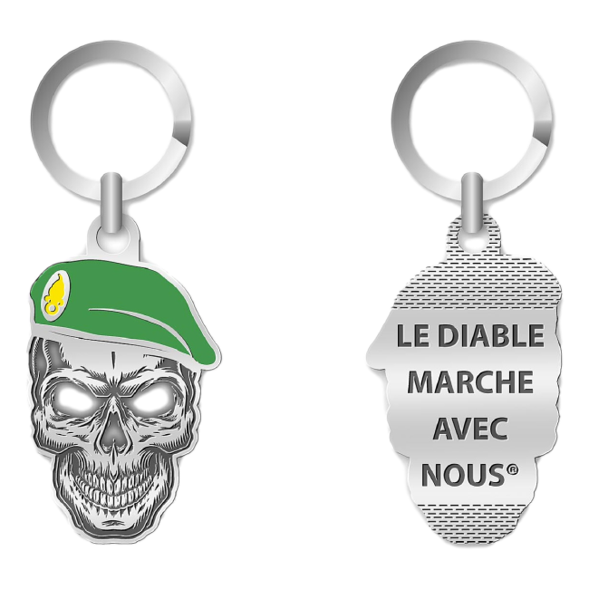 Porte-clés Le Diable Marche Avec Nous - Army Design by Summit Outdoor