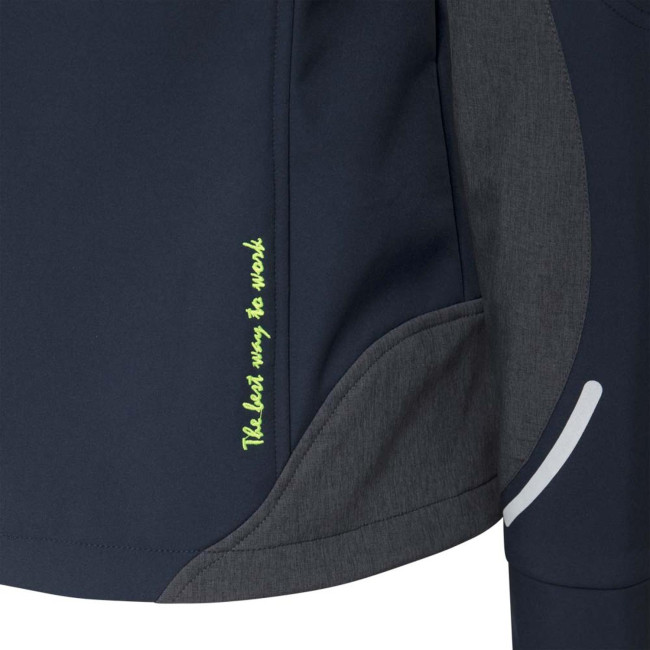Blouson Florence Marine et jaune fluo - North Ways