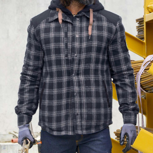 Graf Arbeitshemd-Jacke Marineblau - North Ways