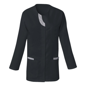 Dames tuniek verstelbare mouwen Lila Zwart en grijs - SNV