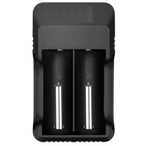 Oplader voor twee batterijen type 18650 - Hikmicro