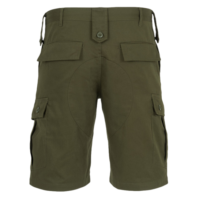 Herren Cargo-Bermudashorts Elite olivgrün - Highlander