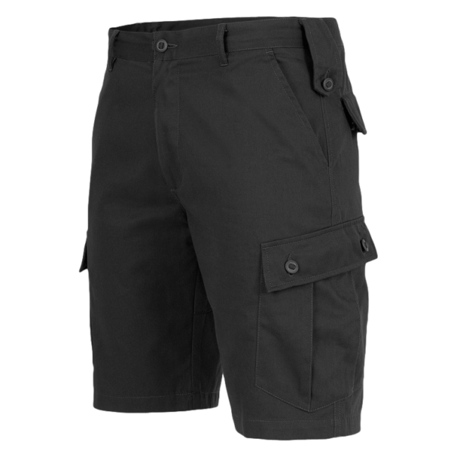 Bermuda multipoches homme Elite noir - Highlander