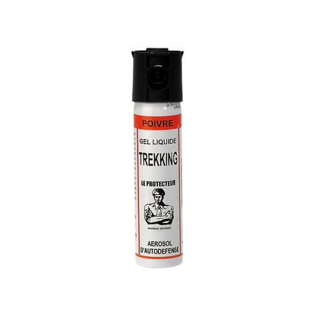 Aérosol de défense Poivre Trekking 75ml - Le Protecteur