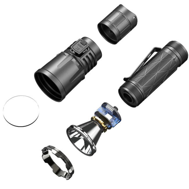 Tactische oplaadbare lamp XT21X PRO 4400 lumen - Klarus