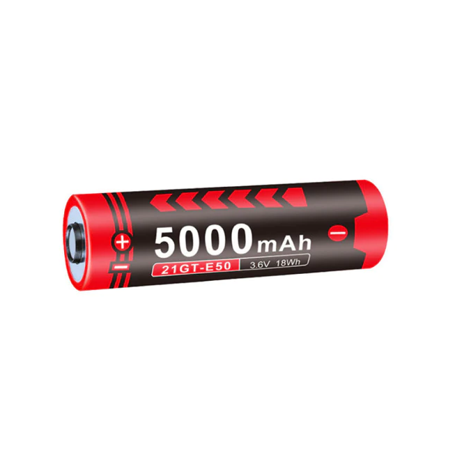 Bateria 21700 5000mAh 21GT E50 do latarki XT21C, E3 i GL4 - Klarus
