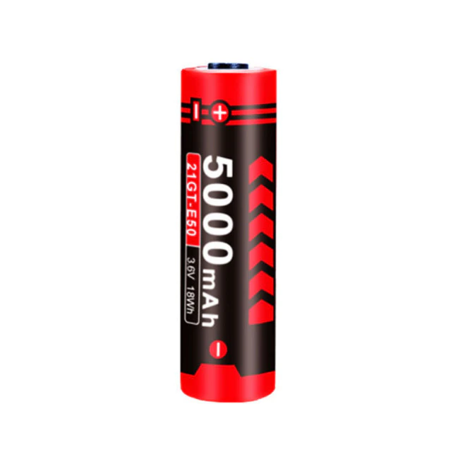 Batterij 21700 5000mAh 21GT E50 voor lamp XT21C, E3 en GL4 - Klarus