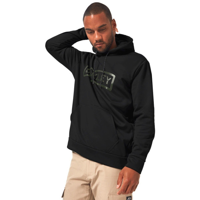 Tab Hoodie Kapuzenpullover Schwarz - Oakley