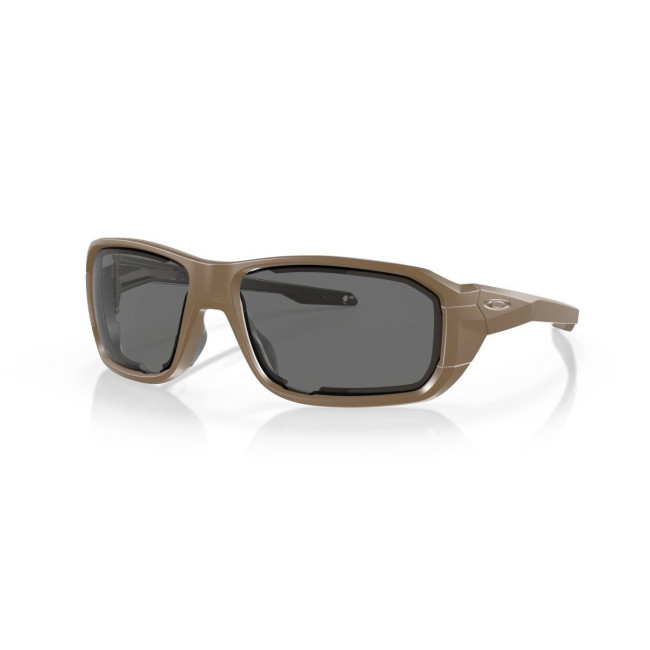 Ballistische Brille HNBL Coyote Graue und klare Gläser - Oakley
