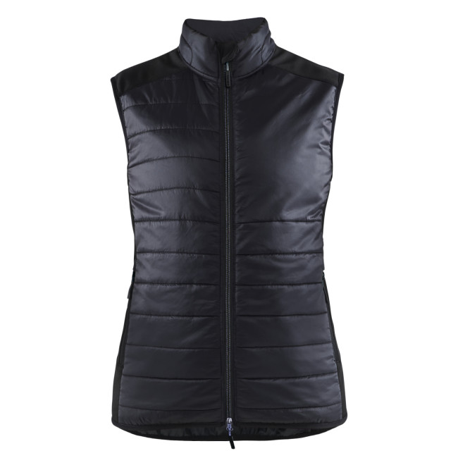 Gevoerd damesgilet Zwart/Donkergrijs - Blaklader