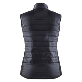 Gilet doublé femme Noir/Jaune fluo - Blaklader