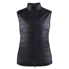 Gevoerd damesgilet Zwart/Donkerblauw - Blaklader