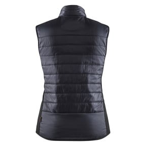Gilet doublé femme Noir/Rouge - Blaklader