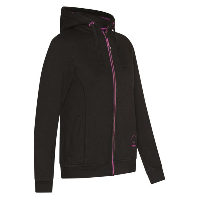 Gilet de travail femme ZANA noir fushia - North Ways