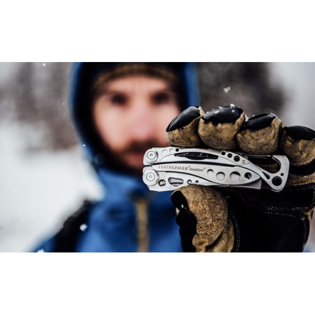 Pince multifonctions Skeletool 7 outils gris acier - Leatherman