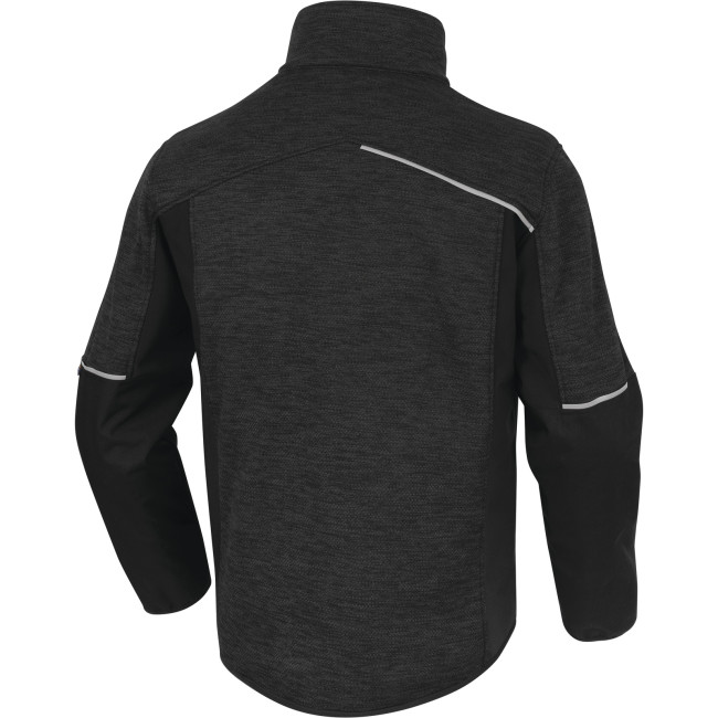 Reißverschluss-Fleecejacke Nagoya 2 Grau/Schwarz - Delta Plus
