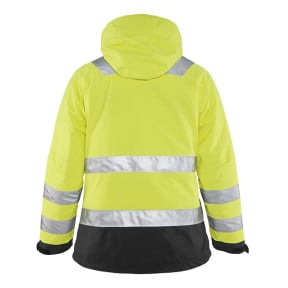 Veste doublée haute visibilité femme jaune/noir - Blaklader