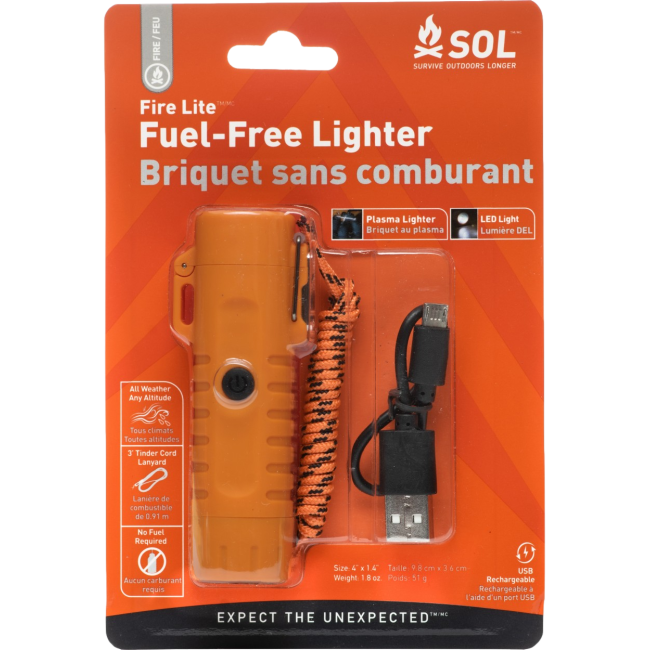 Gasfreies Feuerzeug - S.O.L.