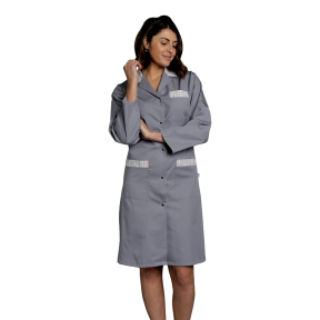 Blouse femme manches réglables Sophie Gris - SNV