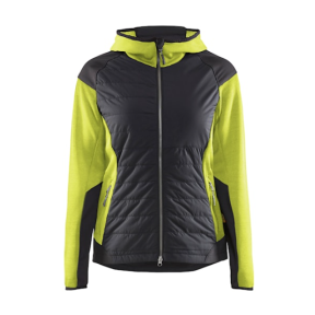 Veste hybride femme Jaune Fluo/Noir - Blaklader