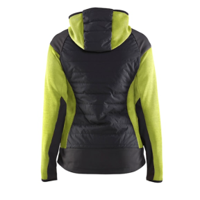 Veste hybride femme Jaune Fluo/Noir - Blaklader