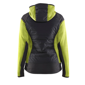Veste hybride femme Jaune Fluo/Noir - Blaklader