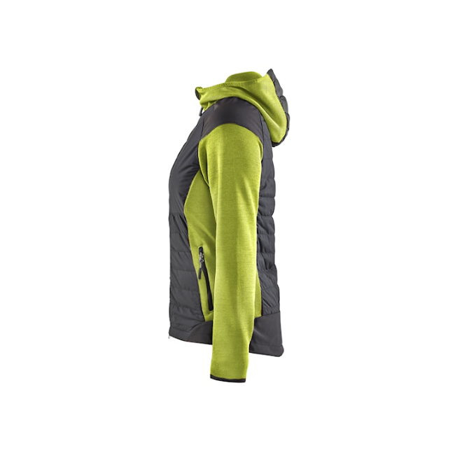 Damen Hybridjacke Neongelb/Schwarz - Blaklader