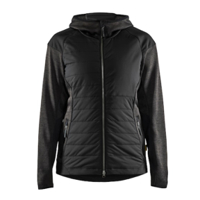 Damen Hybridjacke Dunkelgrau/Schwarz - Blaklader