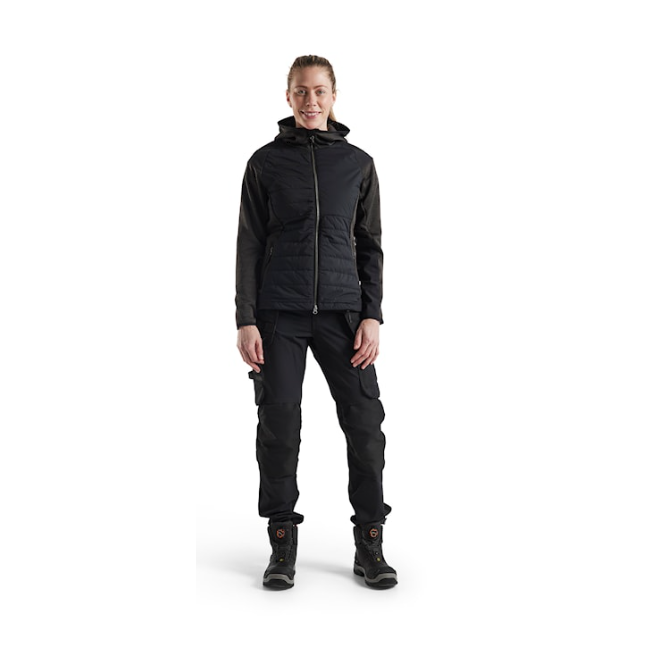 Veste hybride femme Gris Foncé/Noir - Blaklader