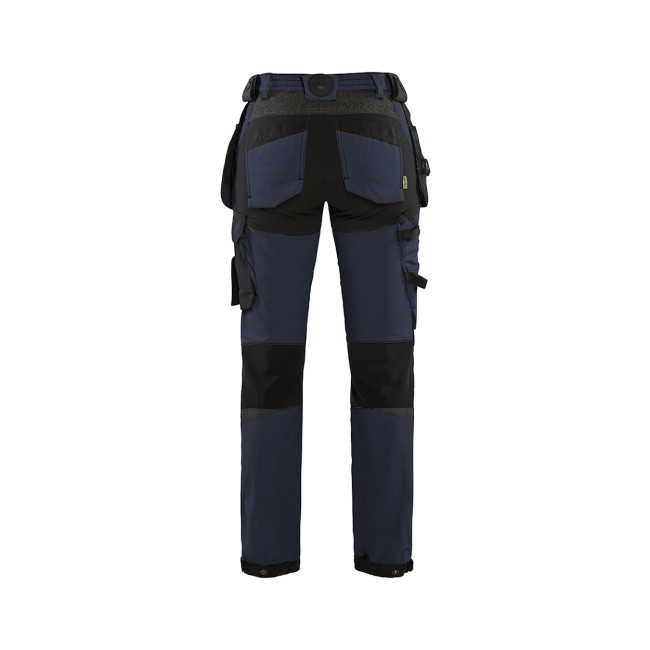 Damen Handwerker-Stretchhose 4D Marineblau - Blaklader