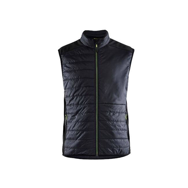 Gilet doublé Noir/Jaune fluo - Blaklader