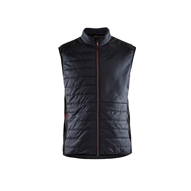 Gevoerd Vest Zwart/Rood - Blaklader
