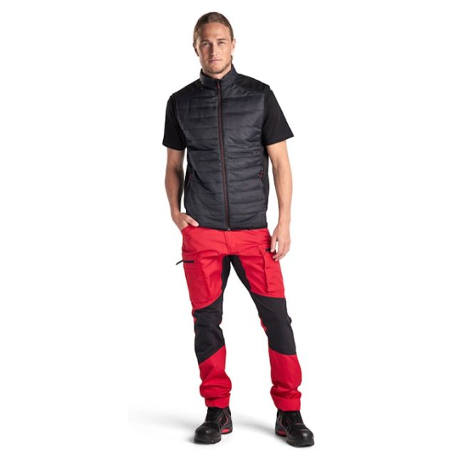 Gilet doublé Noir/Rouge - Blaklader