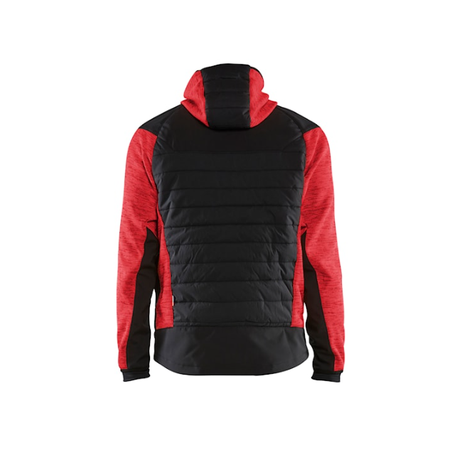Hybrid-Jacke Rot/Schwarz - Blaklader