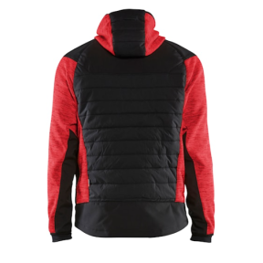 Hybride jas Rood/Zwart - Blaklader