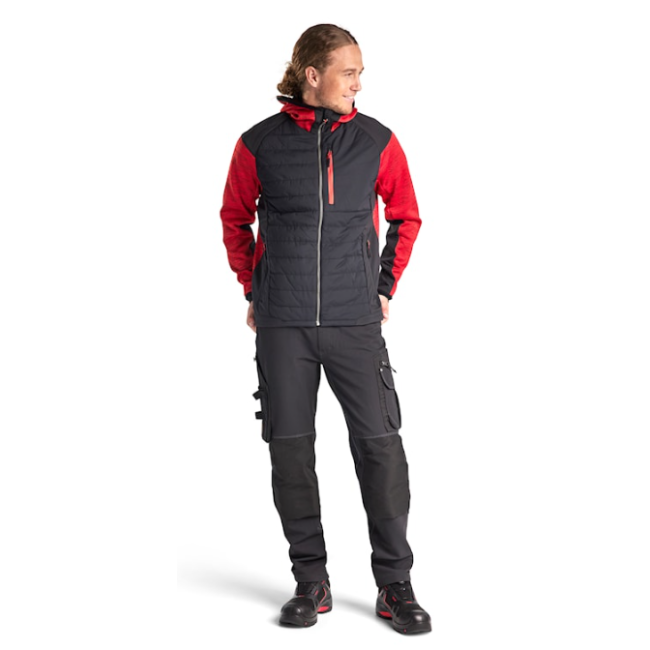 Veste hybride Rouge/Noir - Blaklader