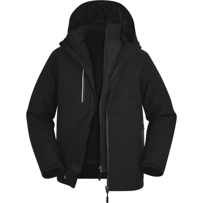 Parka 3 en 1 EOLE2 noir - Delta plus