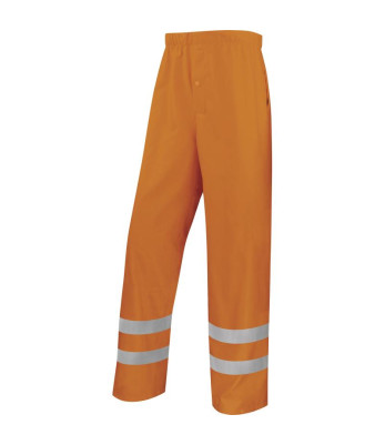 Pantalon de pluie HV orange fluo - Delta plus