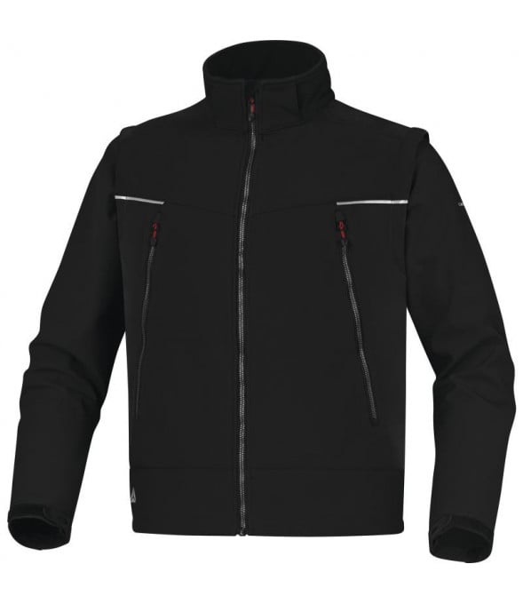 Veste fashion softshell noire