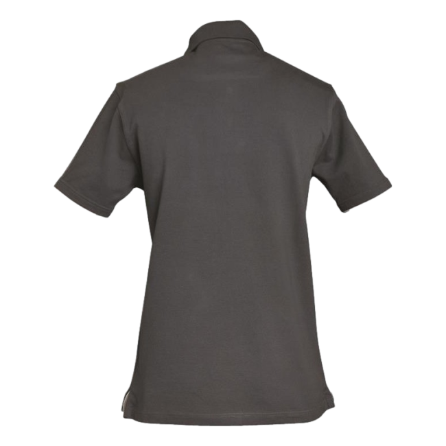 Polo homme Sasha 100% coton Gris convoy et gris clair - SNV