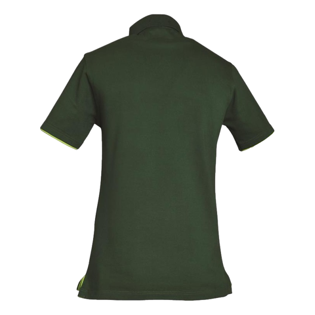 Herren Poloshirt Sasha 100% Baumwolle Flaschengrün und Pistazie - SNV