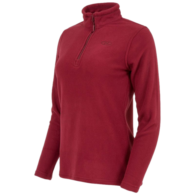 Ember Fleece-Jacke Damen Rot - Highlander