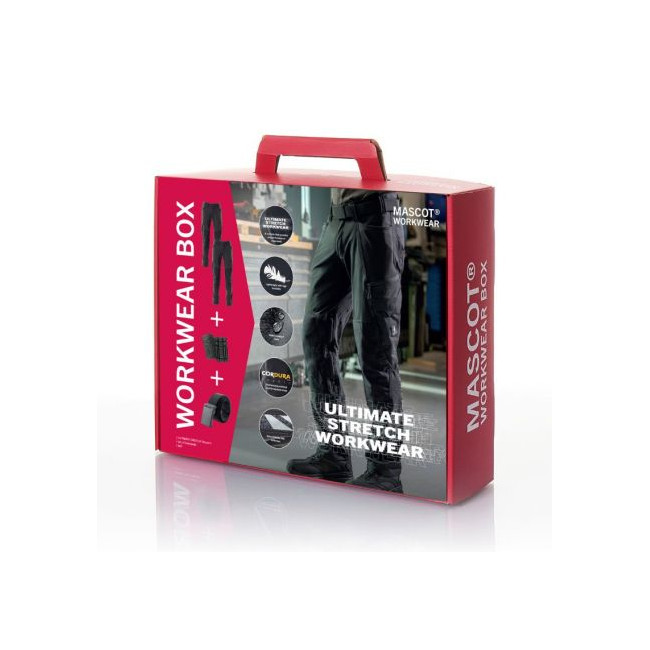 Workwear Box : 2 pantalons de travail stretch - MASCOT