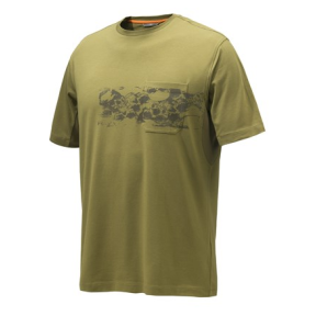 T-shirt met korte mouwen voor heren Dark Earth Flat - Beretta