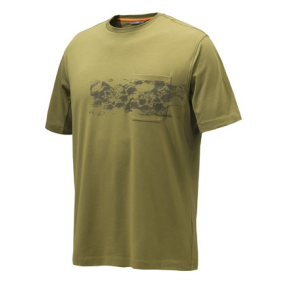 T-shirt met korte mouwen voor heren Dark Earth Flat - Beretta