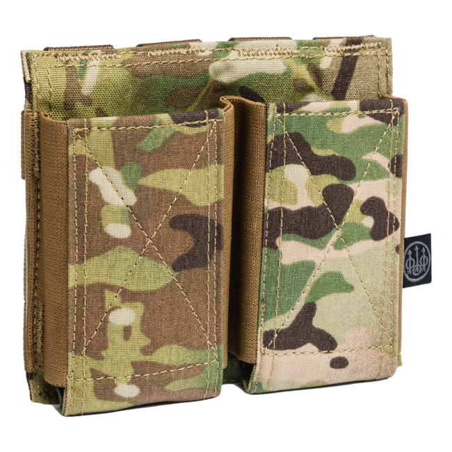Mil-Tec Porta Caricatori Double Open Top - Attacchi MOLLE - Per 4 Riviste - Tattico E Outdoor