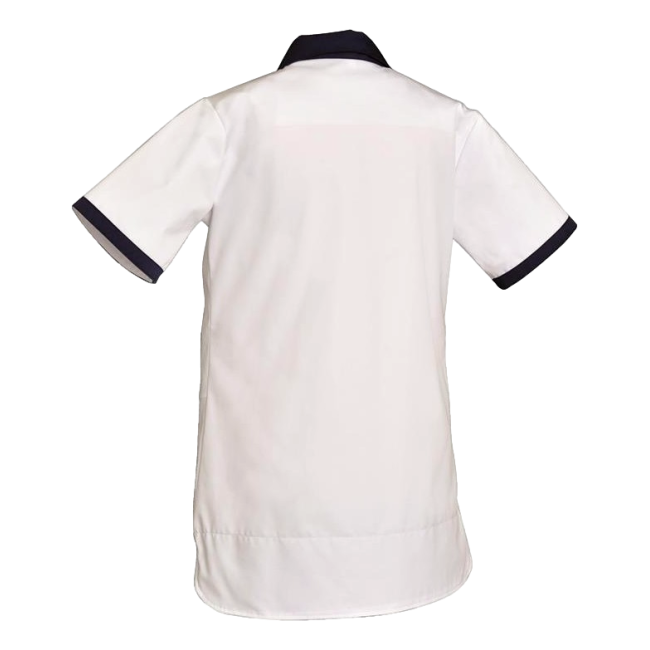 Tunique femme manches courtes Molly Blanc et marine - SNV