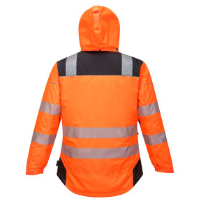 HV PW3 PARKA ORANGE SCHWARZ - PORTWEST