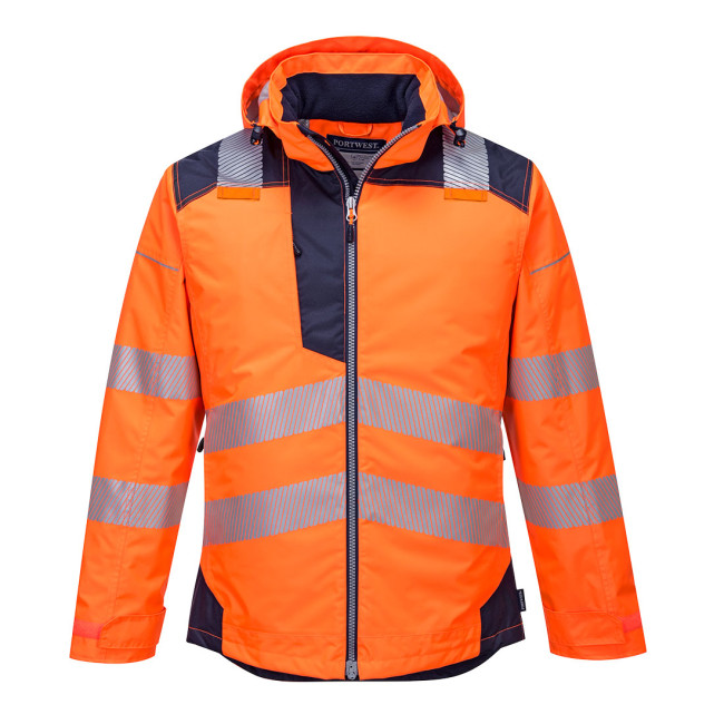 PARKA HV PW3ORANGE MARINE - PORTWEST