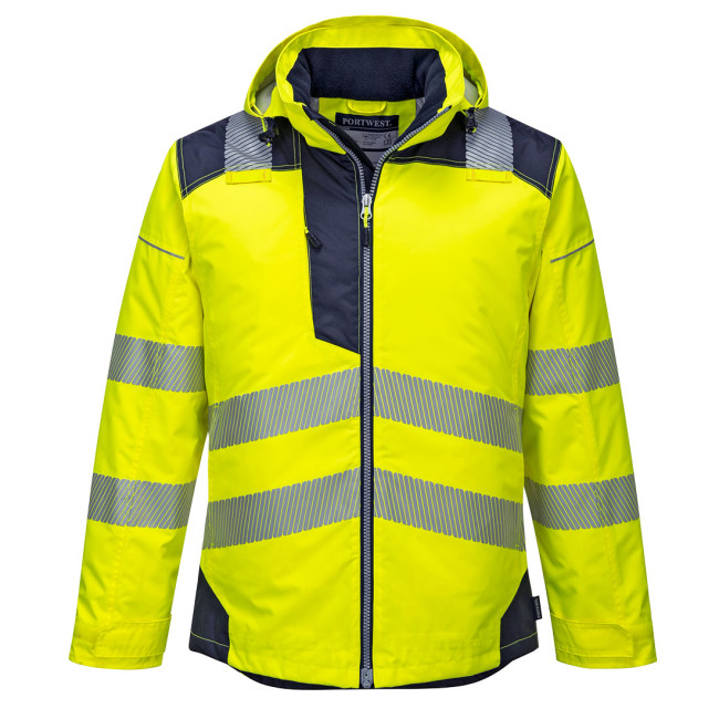 PARKA HV PW3 GEEL MARINE - PORTWEST